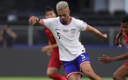 Robinson sidelined due to knee injury won’t participate in USMNT match against Australia