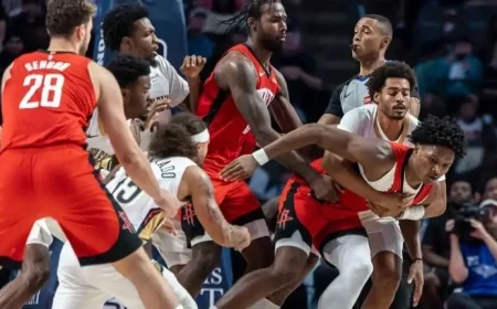 NBA Update: Amen Thompson and Jose Alvarado Channel WWE Energy in Intense Rockets vs Pelicans Matchup