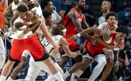 Rockets and Pelicans Clash in Intense Preseason Battle Featuring Heated Fight
