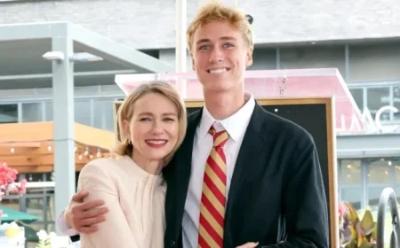 Naomi Watts Celebrates Walk of Fame Honor with Son Sasha by Her Side