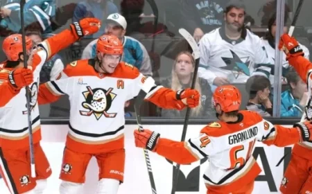 Top Insights from the Anaheim Ducks Thrilling 7-6 Overtime Victory Against the San Jose Sharks