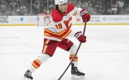 Calgary Flames Infuse Youthful Energy into Home Opener Game