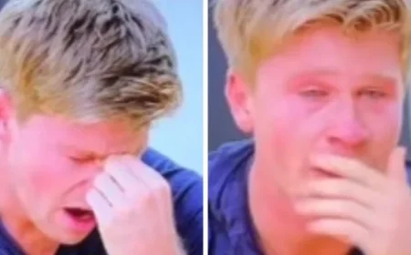 Emotional Moment Robert Irwin Breaks Down on US Television