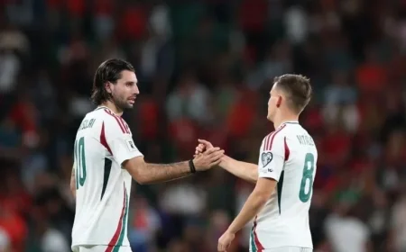 Szoboszlai Dominik’s Last-Minute Goal Secures Draw for Hungary in Lisbon Showdown
