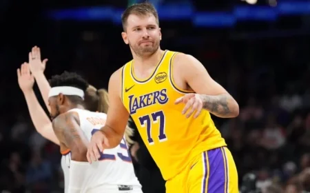 Luka Doncic Shines in Preseason Debut as NBA Fans Watch Bronny James and Lakers Fall to Suns