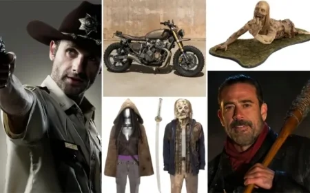 Bid Now on Iconic Walking Dead Memorabilia: Daryl’s Crossbow and Negan’s Lucille Up for Grabs