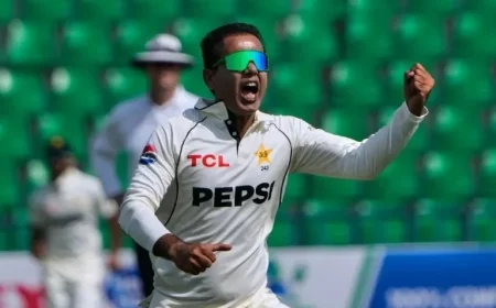 Noman Dominates with Six Wickets as Pakistan Secures Significant Lead Over South Africa in First Cricket Test