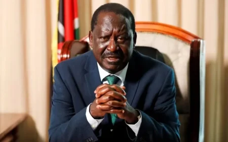 Former Kenyan Prime Minister Raila Odinga Passes Away at Age 80