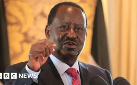 Kenyan Opposition Leader Raila Odinga Passes Away at Age 80