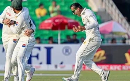 Noman Propels Pakistan to Verge of Historic First Test Victory Over South Africa