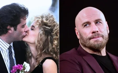 John Travolta’s Heartfelt Tribute to Late Wife Kelly Preston Through Song – Listen Now