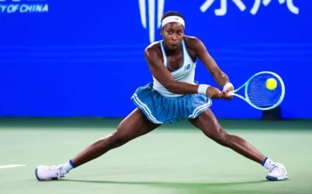 Coco Gauff’s Junk-Ball Masterclass Secures Victory Over Jessica Pegula at Wuhan Open
