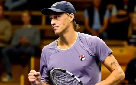 Tennis Triumph Leo Borg Clinches Victory in Stockholm