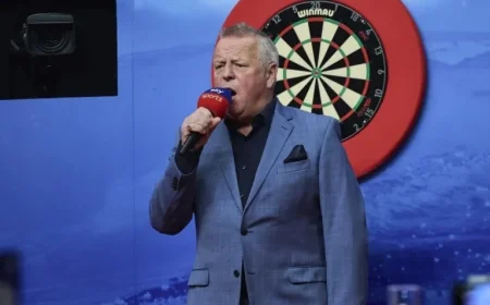 Legendary darts commentators to bid farewell at iconic Ally Pally event