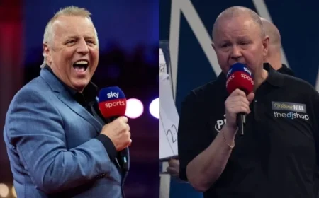 Iconic Darts Duo John McDonald and George Noble to Retire from Commentary at World Championship Finale