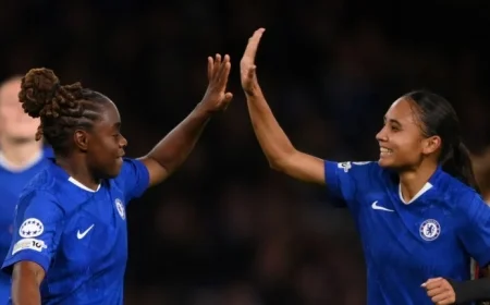 Alyssa Thompson Shines as Chelsea Women Dominate Paris FC 4-0 in Champions League Match