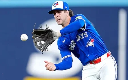 Blue Jays Shine with 6 Gold Glove Award Nominations for Outstanding Defence