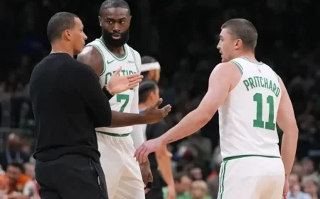 Jaylen Brown Exits with Injury while Celtics Triumph Over Raptors in Preseason Finale