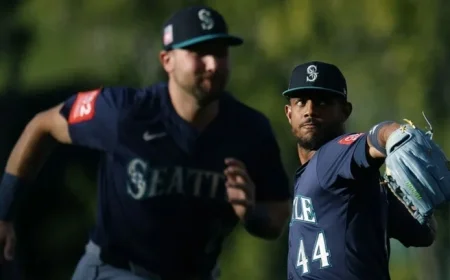 Seattle Mariners’ Julio Rodriguez Nominated for Gold Glove but Cal Raleigh Misses Out