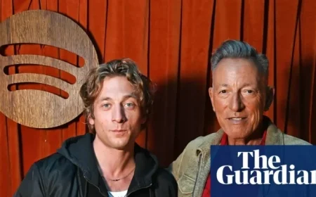 Bruce Springsteen Reacts to Jeremy Allen White’s Portrayal: ‘When Did I Get That Good-Looking?’