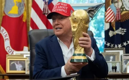 President Trump Proposes Relocating World Cup Matches Again Reports The Athletic
