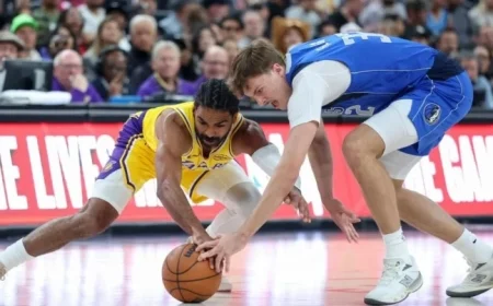 Gabe Vincent Shines with Impressive Three-Point Performance Despite Lakers’ Preseason Loss