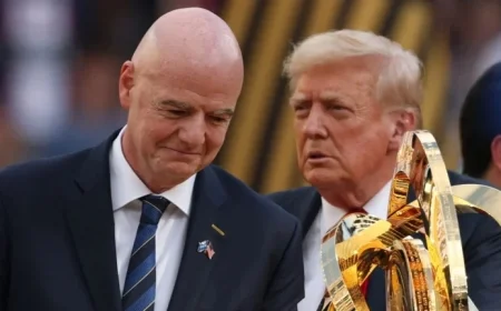 FIFA Confirms Donald Trump’s Authority in Deciding World Cup Host Cities’ Safety to Sky News