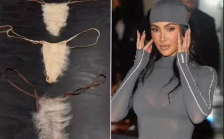 Kim Kardashian shocks Skims fans with launch of faux pubic hair underwear marketing genius or fever dream