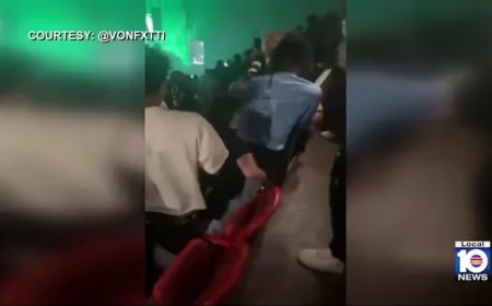 Shocking Video: Cops and Suspect Tumble Down 15 Rows at NBA YoungBoy Concert during Arrest at Kaseya Center
