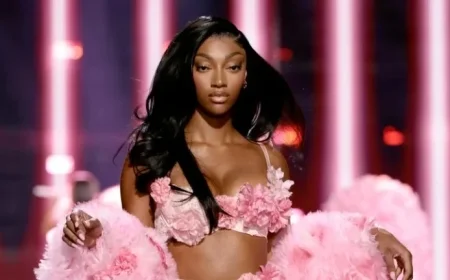 Angel Reese makes history as first professional athlete at Victoria’s Secret Fashion Show