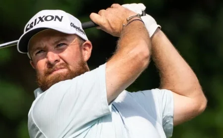 Rory McIlroy starts strong at DP World India Championship while Shane Lowry takes the lead with impressive eight-under round