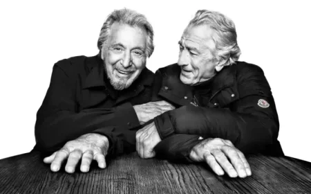 Al Pacino and Robert De Niro Unite for Their Debut Fashion Campaign with Moncler