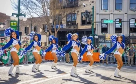 Dallas Cowboys Cheerleaders to Shine at Hot Springs St. Patrick’s Day Parade
