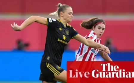 Live Women’s Champions League Showdown: Atlético Madrid vs Manchester United