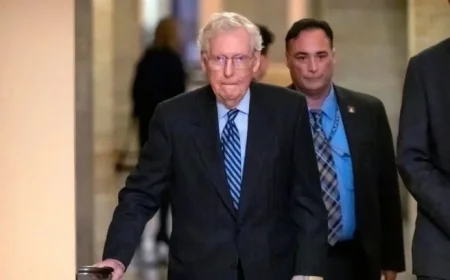 Watch: Sen. Mitch McConnell Stumbles Amid Activist Questions
