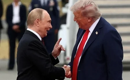 Ukraine War Donald Trump Engages in Lengthy Phone Discussion with Vladimir Putin