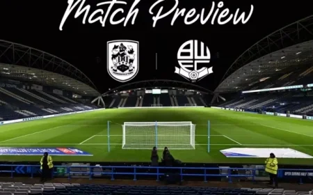 Exciting Match Preview Huddersfield Town vs Wanderers Showdown