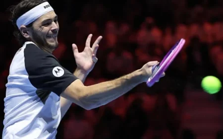 Fritz Confident in Grand Slam Potential Says His Performance is Already at the Top Level