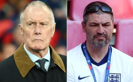 England Legend Sir Geoff Hurst Criticizes Bellingham’s Dad Urging Him to Calm Down After Disgraceful Behavior