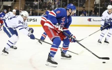 NHL Daily Betting Guide October 16: Rangers Aim for Comeback Against Maple Leafs