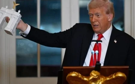 Trump’s Vision for a Parisian-Style Arch Near Lincoln Memorial Aims to Transform Washington Skyline