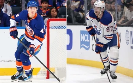 Schaefer vs McDavid Clash as Islanders Welcome Oilers in NHL Showdown
