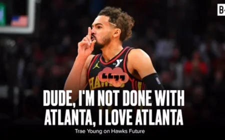 Trae Young Shuts Down NBA Trade Rumors in a Unique Hard Iced Tea Announcement Video