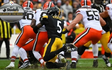 Ramsey Earns Steelers Digest Player of the Week Honor