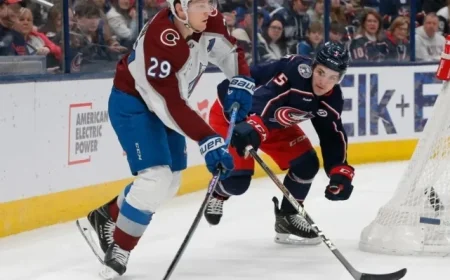 Avs Gear Up for Thrilling Showdown Against Blue Jackets in Columbus Preview