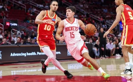 Rockets 2025-2026 NBA season spotlight Reed Sheppard player preview