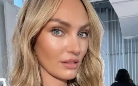 Candice Swanepoel Dazzles in Sun-Kissed Bikini Showing Angels Are Forever