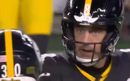 Steelers Player’s Unexpected Flea Flicker Displeases Aaron Rodgers