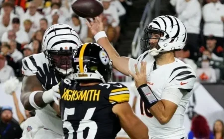 Steelers vs Bengals Live Updates: Aaron Rodgers Links Up with Jonnu Smith for Touchdown in Pittsburgh’s Opening Drive