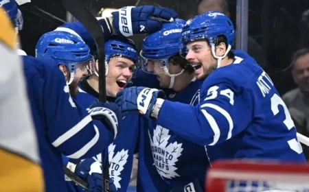 Auston Matthews and Max Domi Pull Classic Prank on Leafs Rookie Easton Cowan